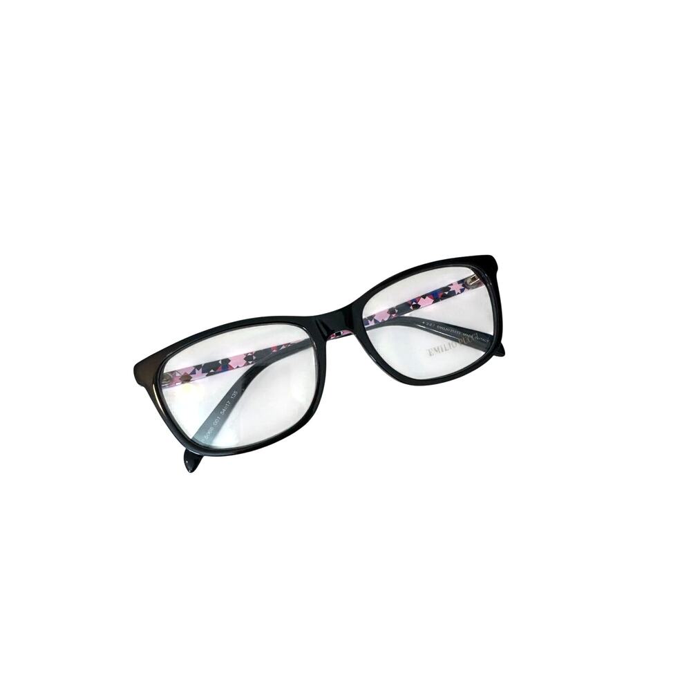 NEW Emilio Pucci EP5068 shiny black Rectangle Eyeglasses
